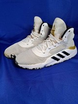 adidas Pro Bounce 2019   Mens Basketball Sneakers Shoes Casual   - Size 9.5 - $65.44