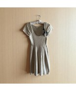 Anthropologie Moth A-Line Dress Womens M Beige Knit Boho Cottagecore Woo... - €37,65 EUR
