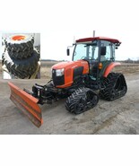 2017 Kubota L6060 Tractor Tracks Tires Wheels Hitch Subframe Blade DELIVERY - $58,708.78