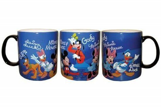 Primary image for Walt Disney's Mickey and Friends Wrap-Around Design 14 oz Ceramic Mug NEW UNUSED