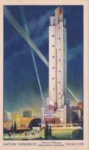 Havoline Thermometer Century of Progress Chicago Illinois IL 1933 Postca... - £2.38 GBP