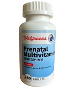 Walgreens Prenatal Multivitamin With Folate 100 Tablets Exp. 09/26 New - $335.93 MXN
