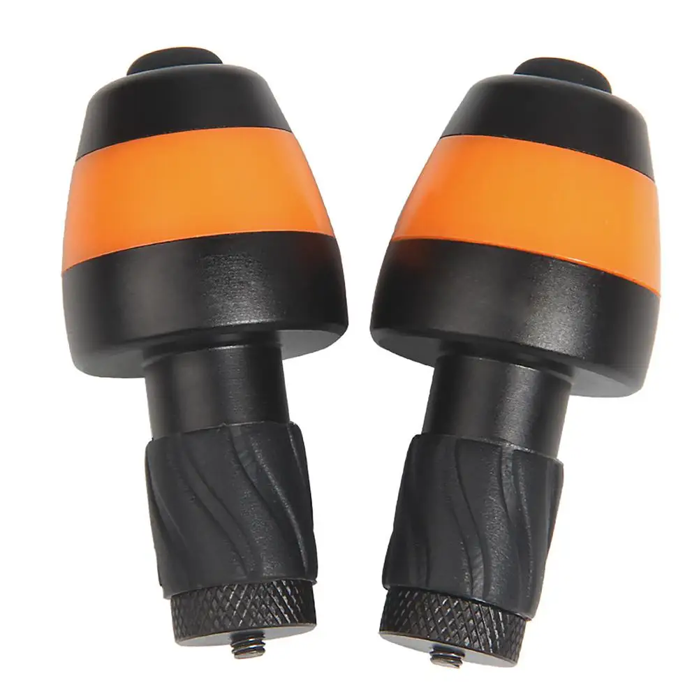 1pair Bicycle Handle Bar End Led Light Silicone + ABS Wing Lights Fixed Turning - £13.58 GBP