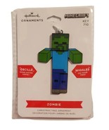 Hallmark Minecraft Zombie Moving Enameled Metal Hanging Ornament Wiggles... - £11.15 GBP