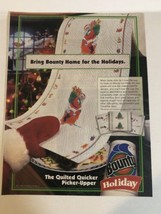 1998 Bounty Holiday Christmas Vintage Print Ad Advertisement pa13 - $6.92