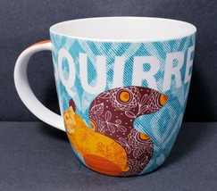 Queens by Churchill &quot;Squirrel Ikat&quot; 10 oz. Coffee Mug Cup - £8.89 GBP