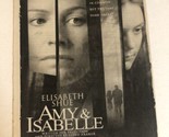 Amy And Isabelle Print Ad Vintage Elizabeth Shue TPA4 - $5.93