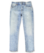 American Eagle Mens 5374455 Airflex Slim Straight Jeans, Faded Light Blu... - £21.43 GBP