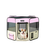 JESPET Pet Dog Playpens 36&quot;, 45&quot; &amp; 61&quot; Portable Soft Dog Exercise Pen Ke... - $1,330.29 MXN
