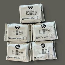 5- HP 745 F9J89A,F9J90A, F9J92A,F9J93A F9J94A Black Photo Yellow Magenta... - $52.25