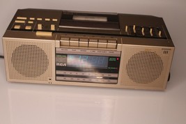 RCA Clock Radio Cassette Player RP3855 cassette wont rewind or fast forward - $29.69