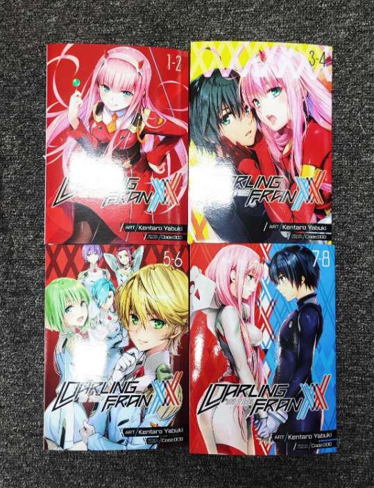 Primary image for Comic Darling in the Franxx vol.1-8 (English Version) NEW 
