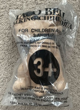 Vintage Taco Bell Talking Chihuahua Dog Toy VIVA GORDITAS Sealed Plastic 1998 - £11.99 GBP