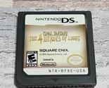 Final Fantasy: The 4 Heroes of Light (Nintendo DS, 2010) Tested Game Car... - $34.64