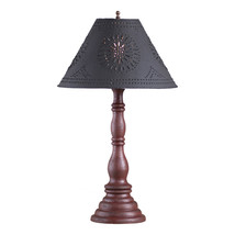 Davenport Lamp in Americana Red with Shade - $274.68