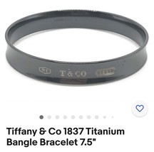 tiffany co Black bracelet bangle - $519.75