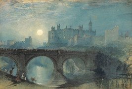 Giclee Joseph Mallord William Turner Alnwick Castle,Northumberland  Print Canvas - £6.84 GBP+