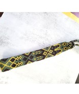 Green Brown Gold Multicolor Woven Braided Western Aztec Adjustable Hat Band - $28.71