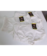 3  Maidenform Fabulous fit lace trimmed Boyshorts Size 6 Beige Polka dot - €16,92 EUR