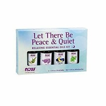 NEW Now Essential Oils Let There Be Peace &amp; Quiet Aromatherapy Kit 4X 10ML - £20.20 GBP