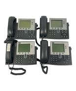 Lot 4- Cisco 7940 G IP VOIP Phone | CP-7940G | w/ Handset | 7900 Series - $738.34 MXN