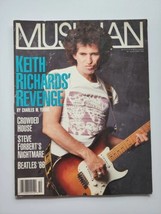1988 Musician Magazine October - Keith Richards - Crowed House - Beatles... - £9.37 GBP