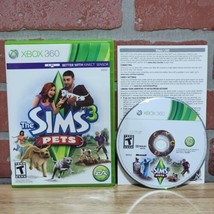 The Sims 3 Pets Xbox 360 Video Game NO Manual Simulation RPG Microsoft EA 2011 - £6.18 GBP