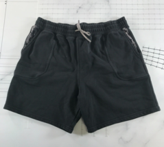 Shugo Shorts Mens Extra Large Faded Black Pockets Elastic Drawstring Zer... - $93.25