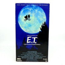 E.T. THE EXTRA TERRESTRIAL RARE GREEN AND BLACK VHS TAPE - $90.21 MXN