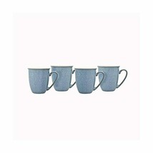 Denby Elements 4 Piece Coffee/Beaker Mug Set, Blue  - $2,323.97 MXN