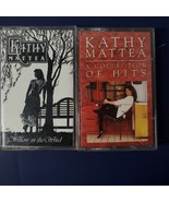 Kathy Mattea Lot of 2 Cassette Tapes - Willow in the Wind &amp; Collection o... - £7.46 GBP