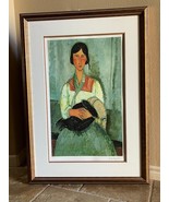 AMEDEO MODIGLIANI (1884-1920) ‘GYPSY WOMAN WITH CHILD’ Limited Ed. 142/375 - $3,214.11 CAD