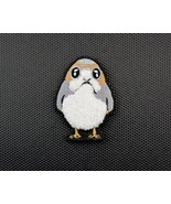 Porg Chenille Morale Patch Last Jedi Star Wars Episode 8 Hook and Loop B... - $159.78 MXN
