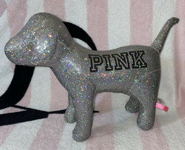 Victoria&#39;s Secret Pink Iridescent Glitter Bling Collectible 2017 Giant M... - $199.99