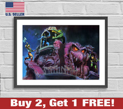 He-Man Masters of the Universe Poster 18&quot; x 24&quot; Print Snake Mountain MOT... - $13.48