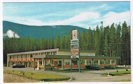 Postcard Sandman Motel Blue River Bristish Columbia BC - £2.21 GBP