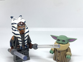 YY Minifigure Building Custom Ahsoka Tano and Grogu Star Wars Jedi The Mandalori - £11.21 GBP