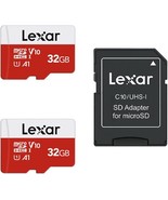 32GB Micro SD Card 2 Pack microSDHC UHS I Flash Memory Card with Adapter... - $32.76