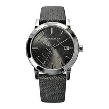 【BURBERRY】The City BU9024 Large Check Black Dial Unisex Watch - 38mm - Warranty - £238.20 GBP