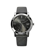 【BURBERRY】The City BU9024 Large Check Black Dial Unisex Watch - 38mm - W... - £237.46 GBP