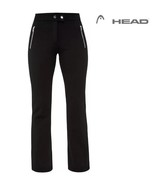 HEAD x Lindsey Vonn Le Blanc Stretch Ski Pants Waterproof Black $320 Sz ... - $166.41 CAD