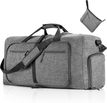 Travel Duffle Bag for 65L Foldable with Shoe Compartment  - £23.91 GBP