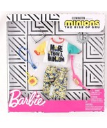 Barbie Outfit Despicable Me Minions Fashion &amp; Accessory Pack NEW Adorable! - $21.71 CAD