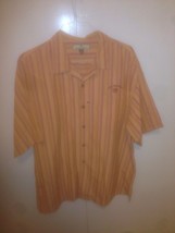 RARE Tommy Bahama USC Trojans Embroidered 100% Silk Hawaiian Shirt - Size: XL - £53.60 GBP