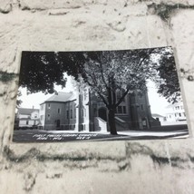 Vintage Real Picture Postcard First Presbyterian Church Kiel Wisconsin RPPC - $11.88