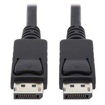 Tripp Lite DisplayPort Cable with Latches (M/M), DP to DP, 4K x 2K, 6-ft. (P580- - £21.25 GBP