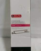 Delta 75925-SS - 24&quot; Double Towel Bar In Stainless - £79.12 GBP