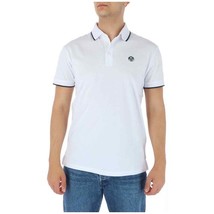 North Sails Men Polo White Designer Shirt Logo 2025 Collection - $788.23 MXN