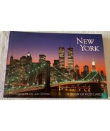 NEW YORK A BOOK OF POSTCARDS CONTAIN 30 OVERSIZED POSTCARDS - $221.96 MXN