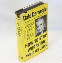 Dale Carnegie  How to Stop Worrying and Start Living 1948 36th printing - £19.25 GBP